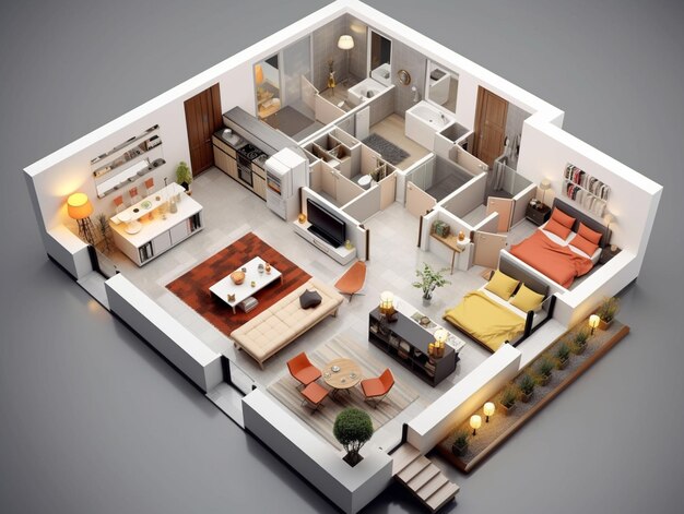 interior-layout-design-using-CAD