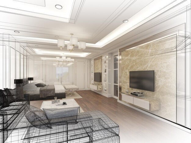 3D-Visualization-of-hotel-room-design