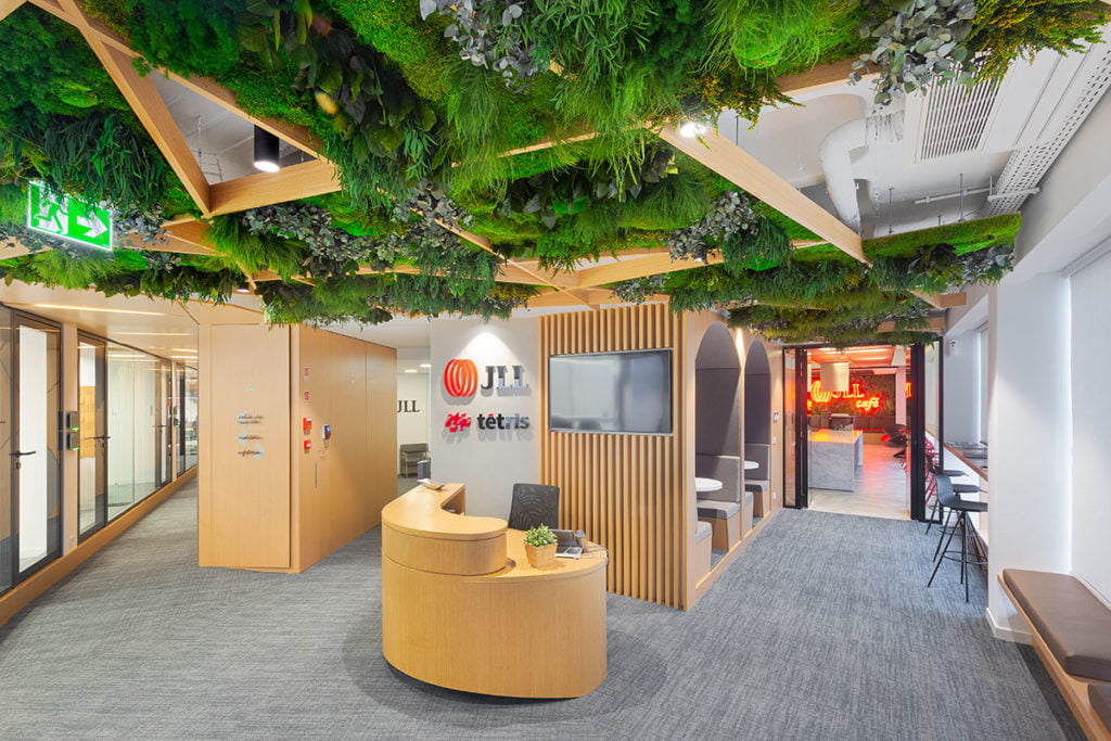 Office Furniture Greenery inside