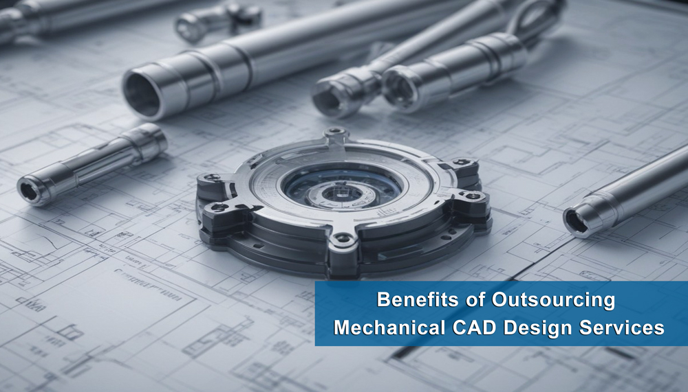 Top 10 Benefits of Outsourcing Mechanical CAD Design Services