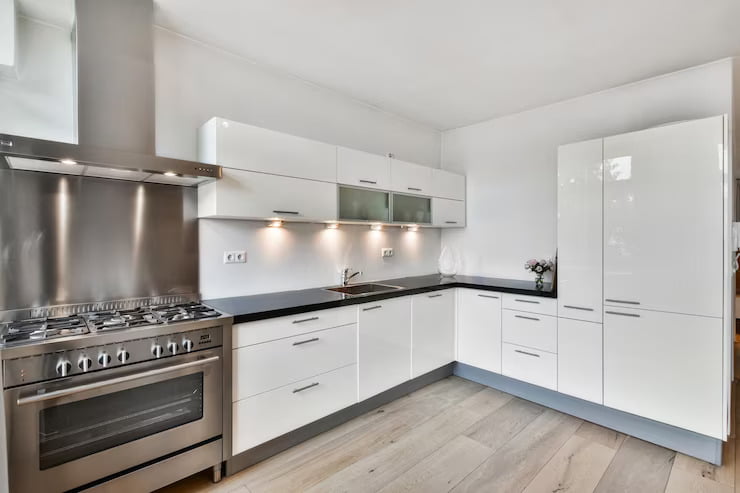 modern kitchen design drawing