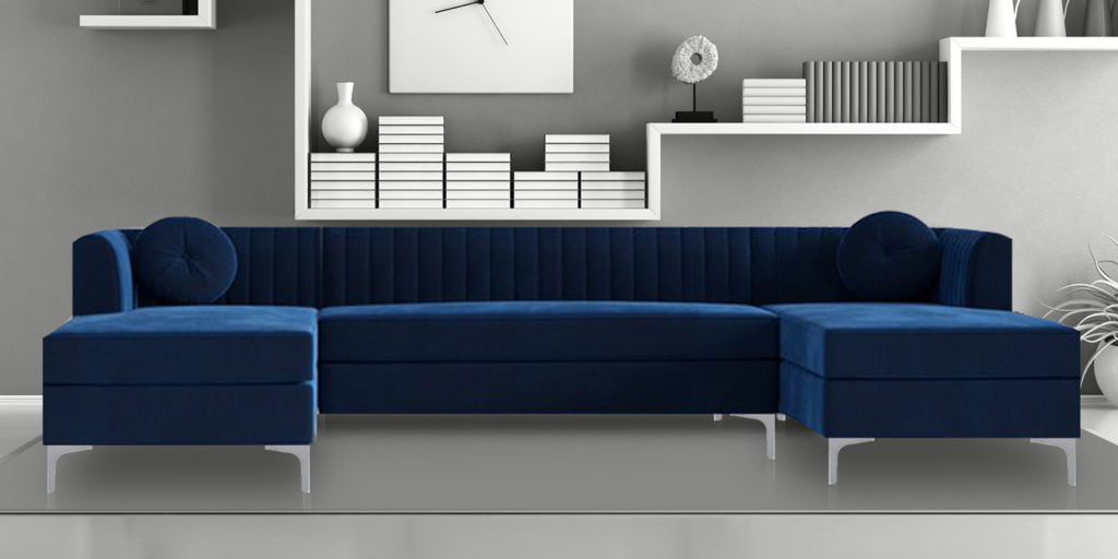 sofa-with-U-shape