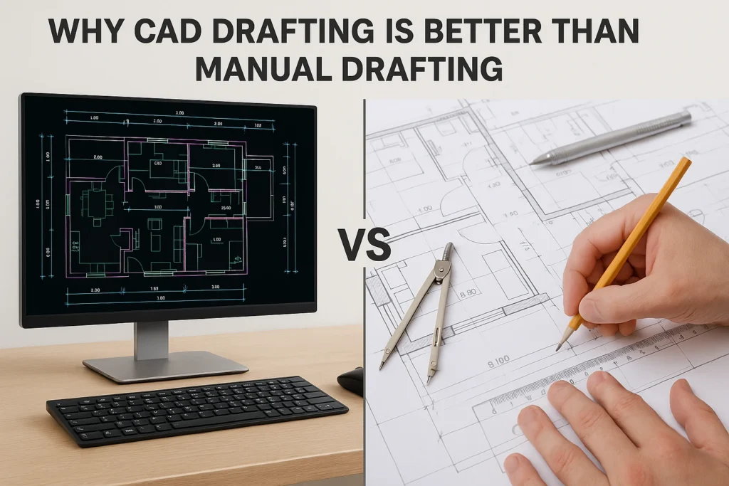 CAD Drafting is Better Than Manual Drafting
